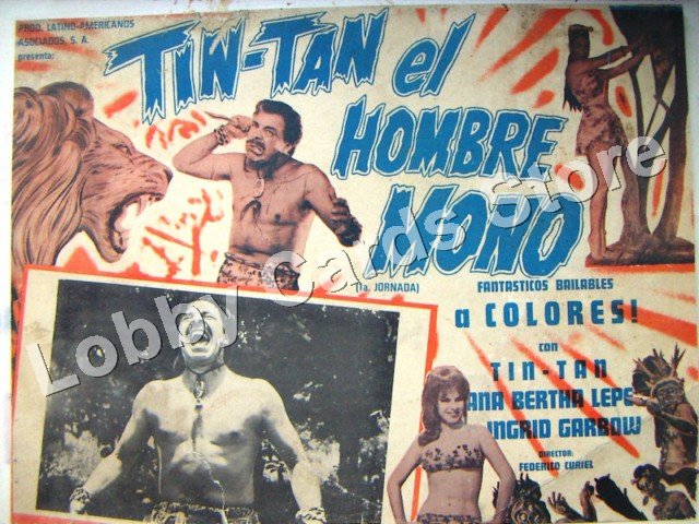 TINTAN/ EL HOMBRE MONO